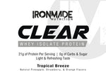 Clear whey isolate protein