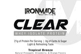 Clear whey isolate protein